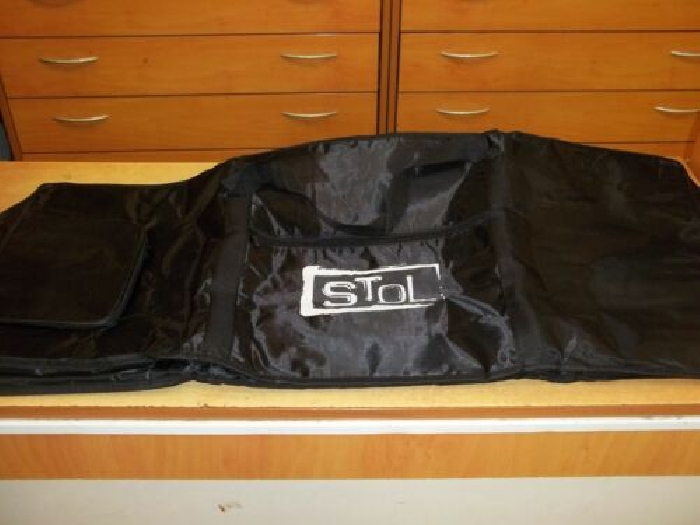 HOUSSE CLASSIC POUR SYNTHÉTISEUR - TISSU NYLON NOIR -98X38X10CM - PRODUIT NEUF 