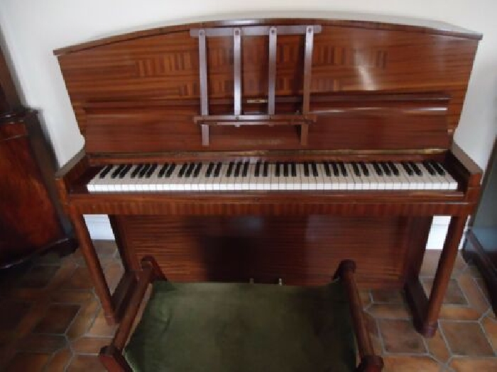 Piano Danemann  Art Deco Leopard Model 1938 - Excellent Condition- Reconditioned