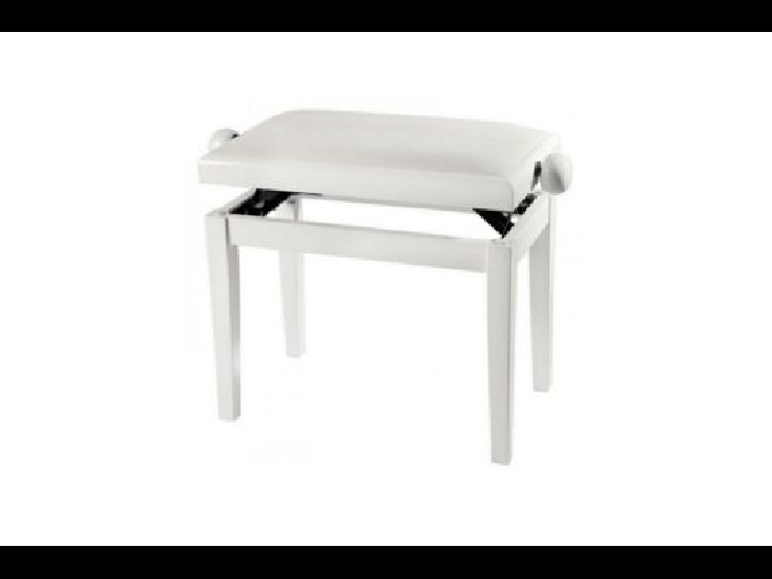 GEWA BANQUETTE PIANO BLANC BRILLANT