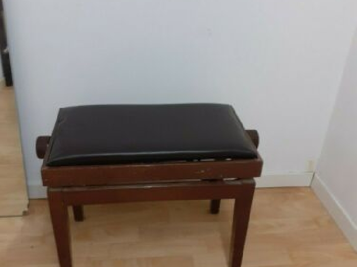 Classic Cantabile Banquette pour Piano Bbois - Rose