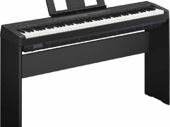 YAMAHA P-45 PIANO NUMERIQUE PORTABLE NOIR P45 + SUPPORT MEUBLE L85
