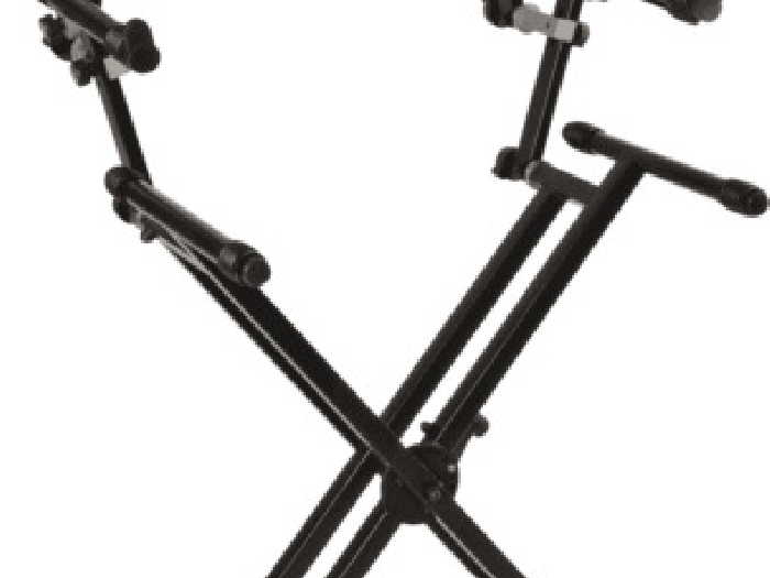 STAND CLAVIER EN X DOUBLE 3 NIVEAUX  QUIKLOK PRO - QL723