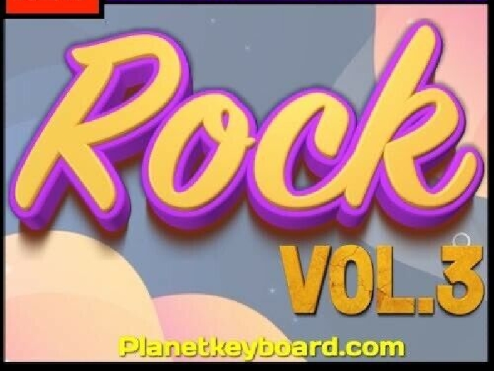 Nouveaux Styles pour ROLAND BK7 EA7 E80 E50 E60 G70 GW7 GW8 VA7 Rock Vol 03 NEW