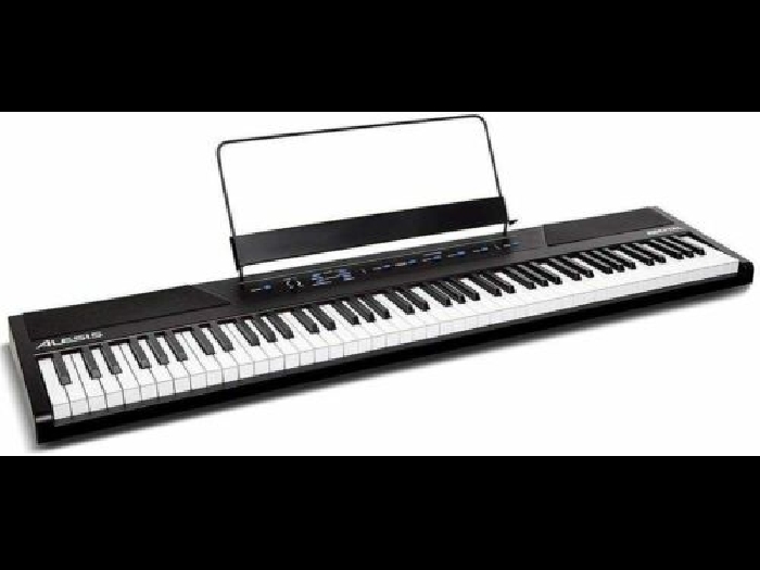 Piano Numérique Clavier 88 Touches Semi Lestees Taille Authentique Adapt Secteur