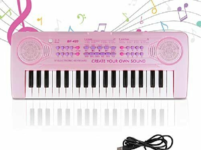 m zimoon Enfants Pianos Claviers, 37 Touches Électronique Musique Piano pour Enf
