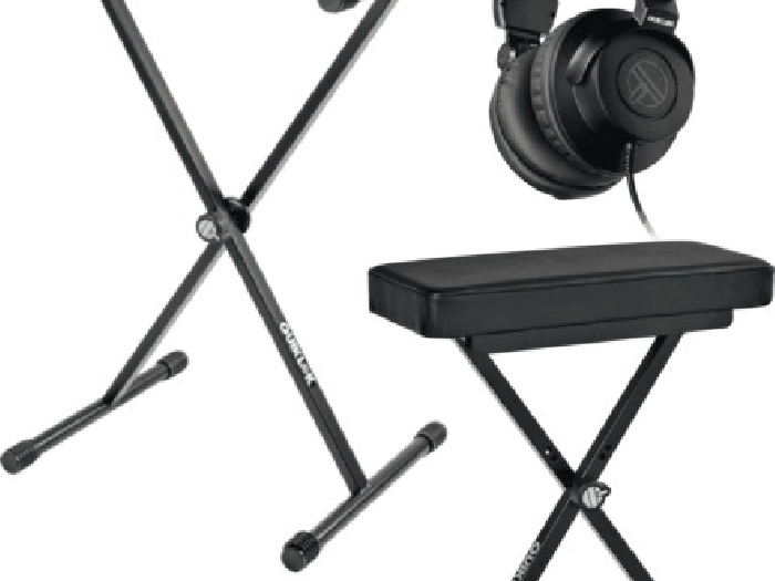 BUNDLE COTENANT SIEGE STAND CLAVIER ET CASQUE QUIKLOK KEYBUNDLE1