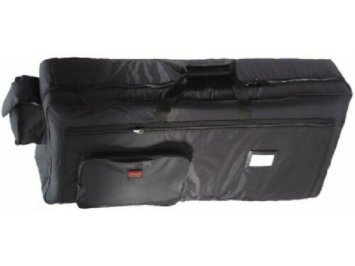 Housse deluxe en nylon noir pour clavier Stagg K18-097
