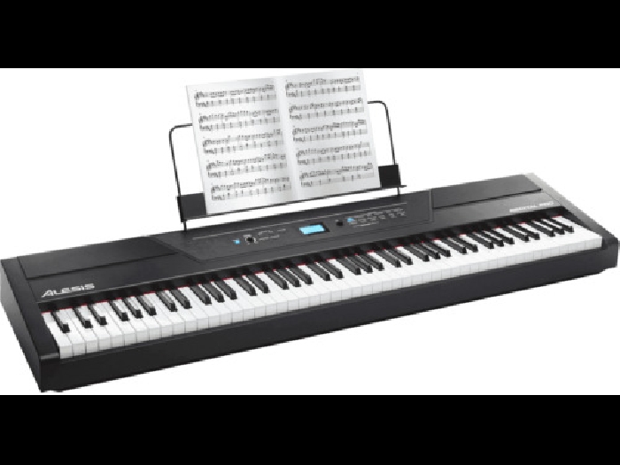PIANO NUMERIQUE 88 NOTES TOUCHER HAMMER ACTION ALESIS RECITALPRO