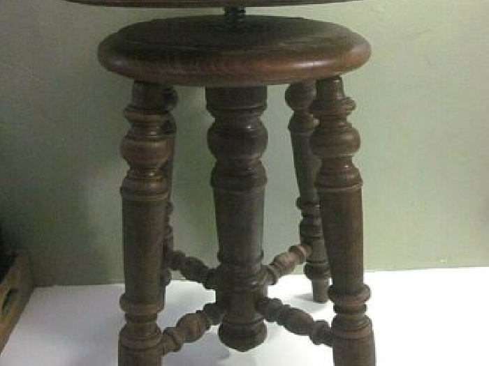 Beau tabouret de piano XIXème Napoléon III
