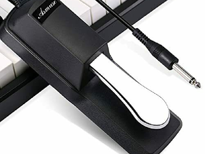 Asmuse Pédale Piano Sustain Universel Non-slip Damper avec Piano Style Action po