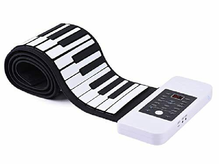 Sasuori Piano électronique Hand Up Piano Silicon 88 Clés main Piano USB électron