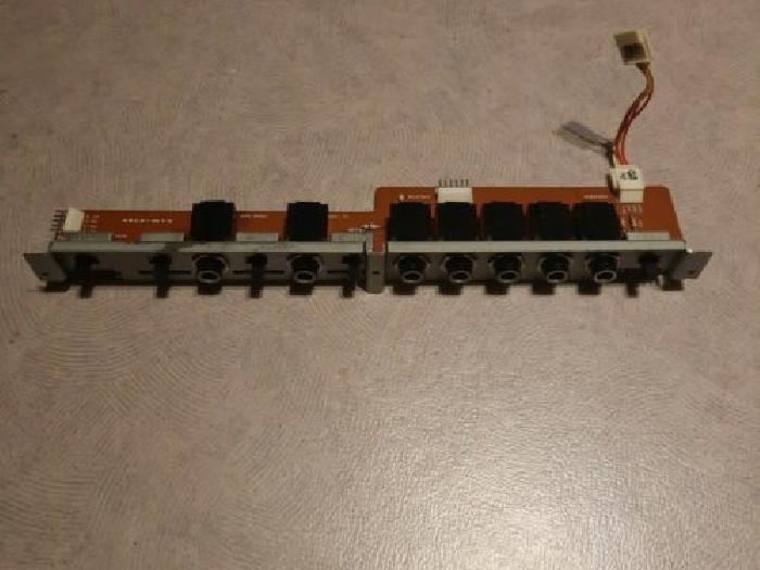 KORG POLY61 SYNTHESIZER IN OUT JACK SWITCH BOARD PANEL KLM 479B Part 