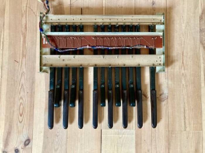 pédalier orgue basse Lowrey 13 notes / bass pedal organ MIDI Hauptwerk project
