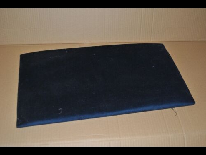 Cousin pour banquette de piano 55 x 30cm Velours Bleu marine