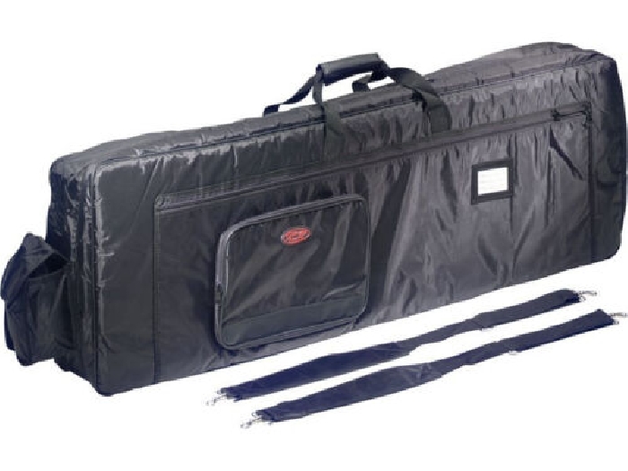 Housse deluxe en nylon noir pour clavier Stagg K18-148