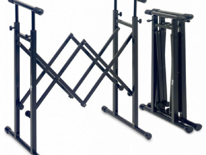 Stagg MXS-A3 - Stand réglable - table de mixage ou clavier, pliage de style acc