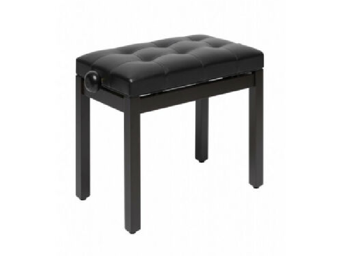 Stagg PB36 RWM SBK - Banquette de piano, couleur palissandre mat, avec pelote e