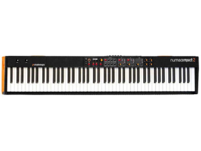 Studiologic NUMA COMPACT 2 - Piano numérique 88 notes toucher semi-lesté - ampl