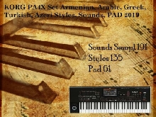 KORG PA4X SET Armenian, Arabic, Greek, Styles, Sounds, PAD + Bonus