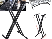 Support de clavier portable X-Style Support d'organe électrique réglable hauteur