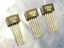 2SC1583 (3pcs),Pièces pour synthétiseurs vintage,