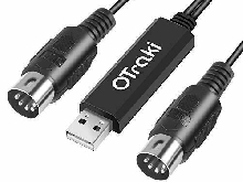 OTraki Cable MIDI USB 2M 6Ft Câble D'interface USB MIDI vers USB - Câble de C...