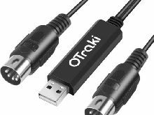 OTraki Cable MIDI USB 2M 6Ft Câble D'interface vers - de...