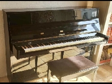 Piano Droit Weinbach Modèle Académique laqué Noir 106cm Excellent état à saisir!