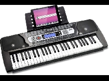 Rockjam 54 Touches Piano Clavier avec Autocollant Note Pupitre de Partitions pou