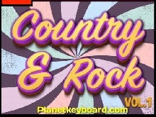 Styles KORG PA4X PA1000 PA700 PA3X PA900 PA2X EK50 i3-2020 Country & Rock Vol 1