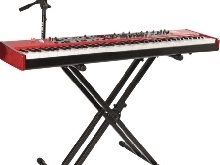 STAND CLAVIER EN X DOUBLE LARGE QUIKLOK PRO - QL746