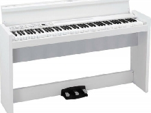 KORG - LP380U-WH - piano numérique 88 touches, blanc avec stand