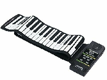 Sasuori 88 touches de piano électronique du clavier en silicone souple enroulé P