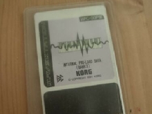 Korg Wavestation Memory Card WPC-00PIII - Internal Pre-LoaD Data (Bank 3)