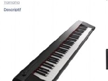 Yamaha NP-32 noir - Piano numérique 76 touches