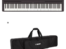 Pack Piano numérique Yamaha P45 noir + housse Yamaha SC-KB850 - 88 touches
