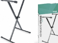 Stagg KXSQ4 - Support en'' X'' - clavier, simple embase - Soudé