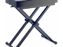 Stagg KEB-A60 - Banquette en X - clavier, réglable en hauteur