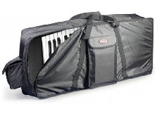 Housse standard en nylon noir pour clavier Stagg K10-150