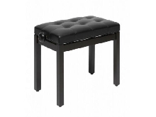 Stagg PB36 RWM SBK - Banquette de piano, couleur palissandre mat, avec pelote e