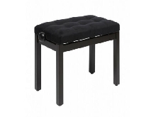 Stagg PB36 RWM VBK - Banquette de piano, couleur palissandre mat, avec pelote e