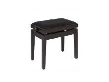 Stagg PBH 390 RWM VBK - Banquette de piano, hydraulique, palissandre mat avec p