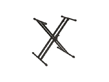 Quiklok QL746 - Stand clavier X double - large